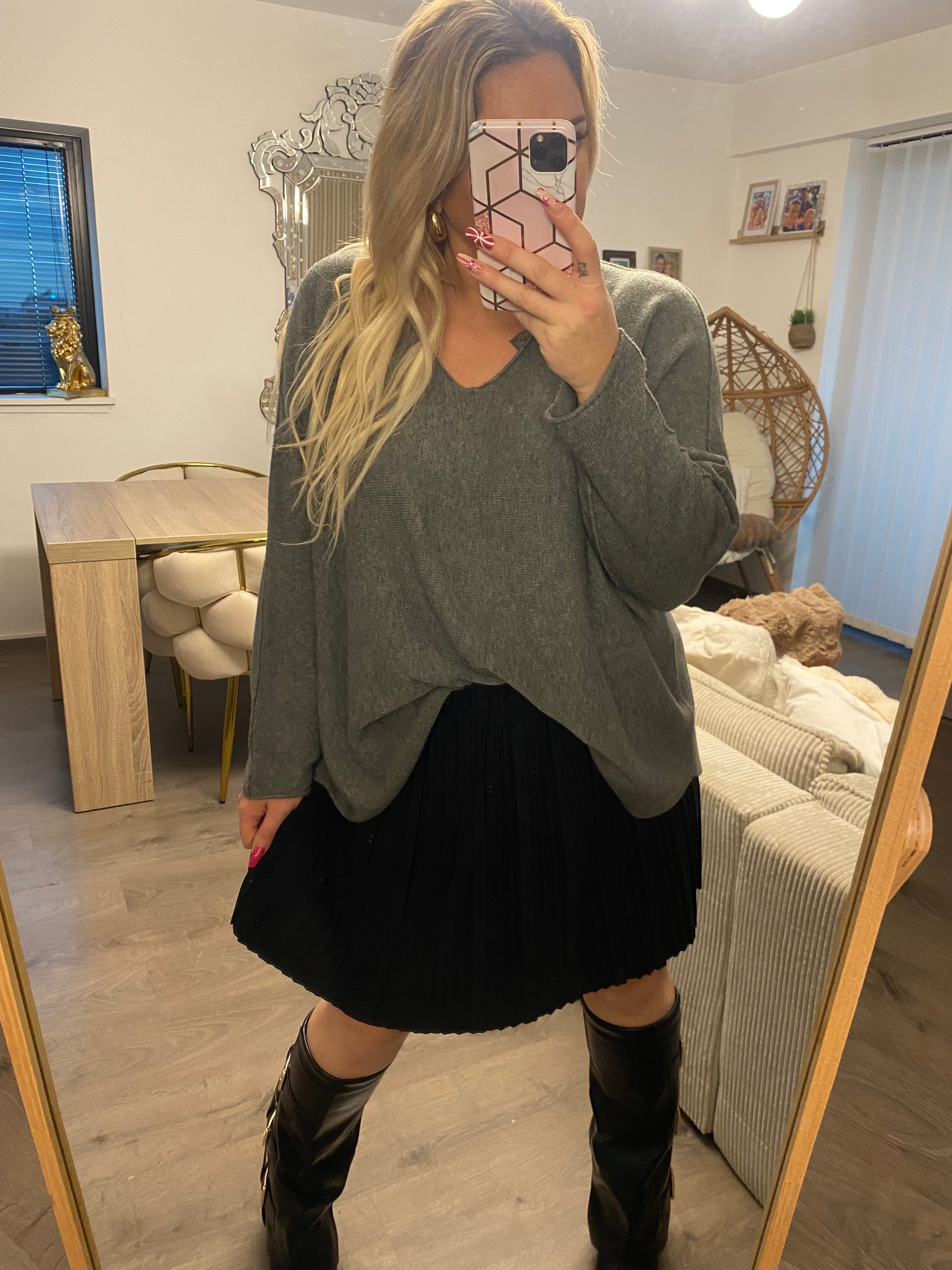 Jupe plissée Johanna